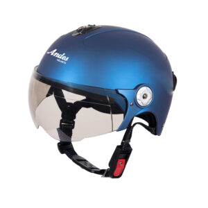 Mũ Bảo Hiểm Nửa Đầu Có Kính Andes 3S108ME-Nhám