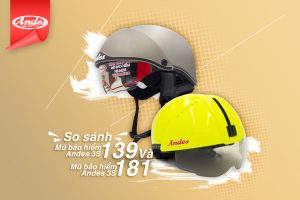 nón bảo hiểm andes