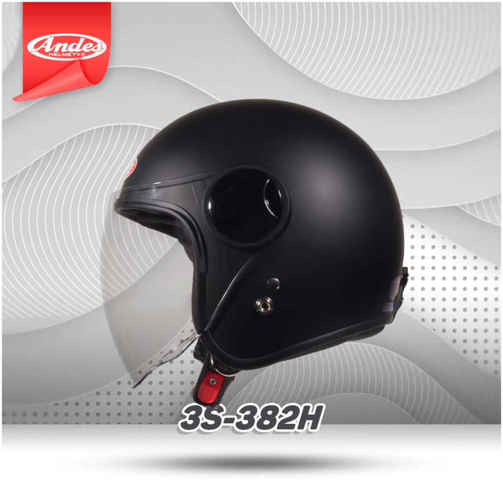 mũ bảo hiểm có kính andes